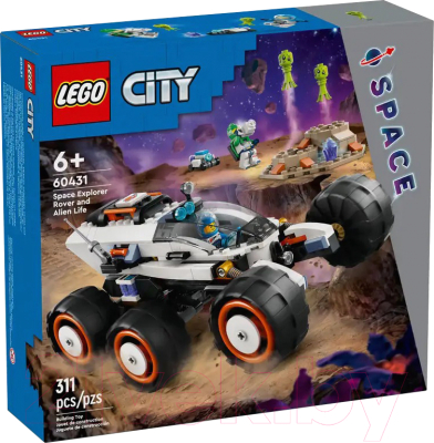 Конструктор Lego City Space Космич. исслед. вездеход и инопланетная жизнь / 60431