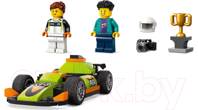 Конструктор Lego City Vehicles Зеленый гоночный автомобиль / 60399 