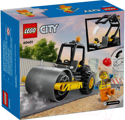 Конструктор Lego City Vehicles Строительный каток / 60401 