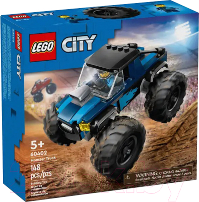 Конструктор Lego City Vehicles Синий монстр-трак / 60402 