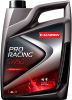 Моторное масло Champion Pro Racing 5W50 / 8205118 (4л) - 