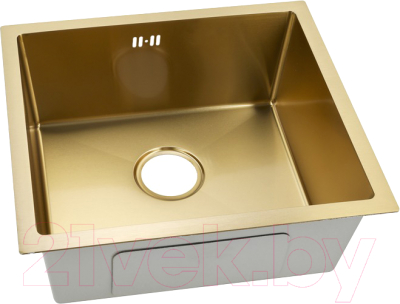 Мойка кухонная Arfeka Eco AR PVD Nano 45x45 (золото)