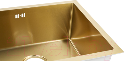 Мойка кухонная Arfeka Eco AR PVD Nano 45x45 (золото)
