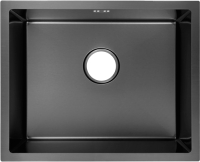 Мойка кухонная Arfeka Eco AR PVD Nano 55x45 (черный) - 