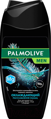 Гель для душа Palmolive 4в1 For Men Охлаждающий Расслабление мышц (250мл)