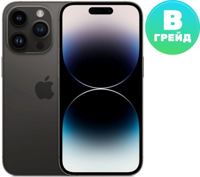Смартфон восстановленный Apple iPhone 14 Pro Max 256GB Flip Грейд B (Space Black) - 