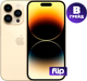 Смартфон восстановленный Apple iPhone 14 Pro 256GB Flip Грейд B (золото) - 