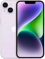 Смартфон Apple iPhone 14 128GB/2BMPV03 восстановленный Breezy Грейд B (фиолетовый) - 