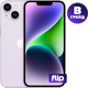 Смартфон восстановленный Apple iPhone 14 128GB Flip Грейд B (фиолетовый) - 