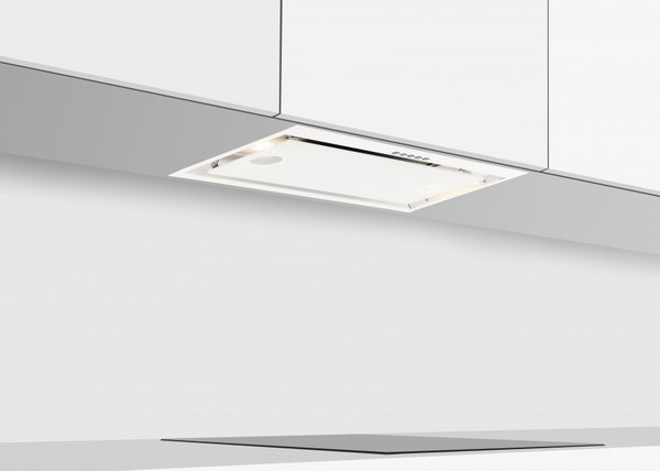 Вытяжка скрытая Akpo Neva Glass II 60 wk-12 (белый)
