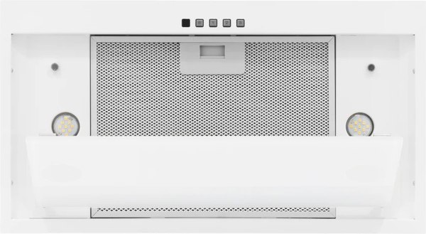 Вытяжка скрытая Akpo Neva Glass II 60 wk-12 (белый)
