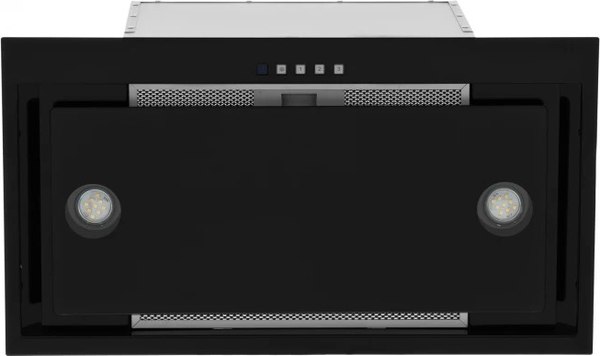 Вытяжка скрытая Akpo Neva Glass II 60 wk-12 (черный)
