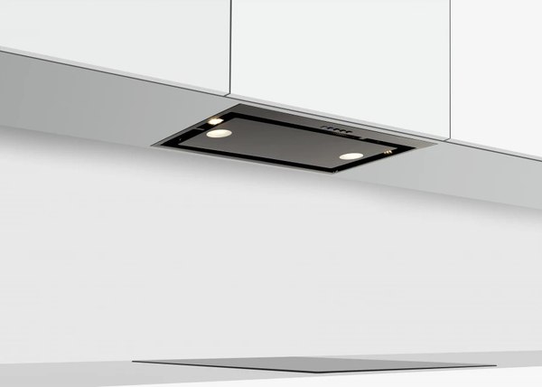 Вытяжка скрытая Akpo Neva Glass II 60 wk-12 (черный)