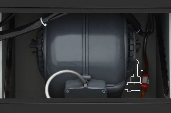 Вытяжка скрытая Akpo Neva II 60 wk-12 (черный)
