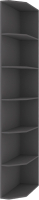 Угловое окончание для шкафа Modern Роланд Р86 (графит) - 