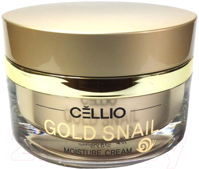 Крем для лица Cellio Gold Snail Moisture С золотом и слизью улитки (50мл)