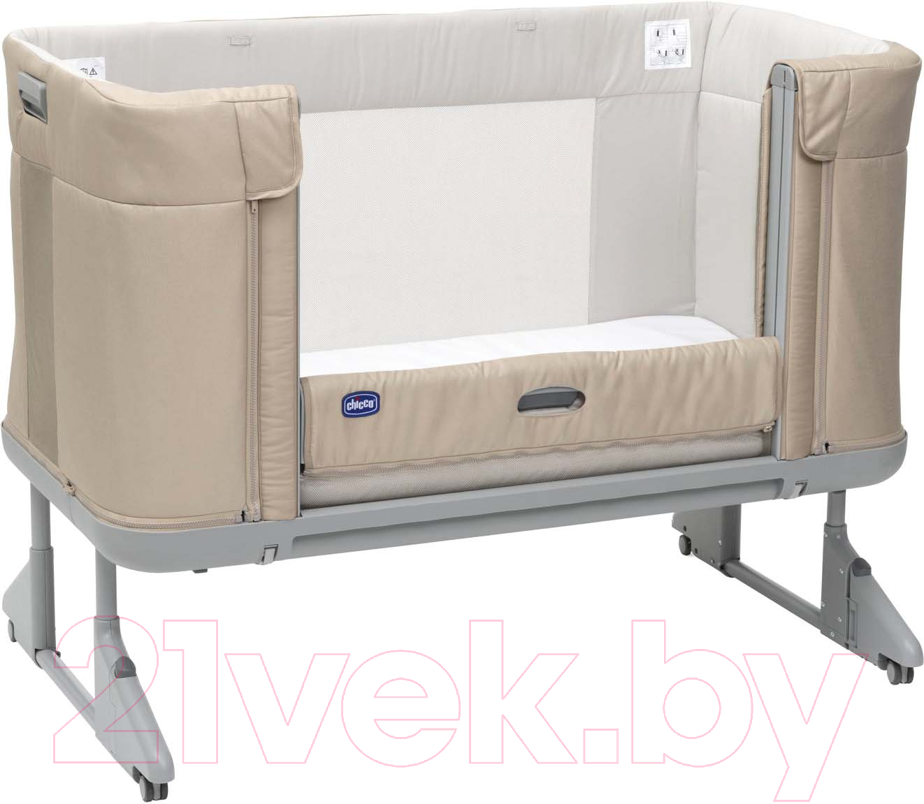 Детская кроватка Chicco Next2Me Forever / 06079650020000