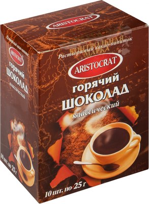 Горячий шоколад Aristocrat Классический (10х25г) - 