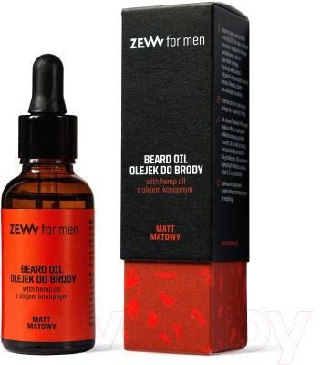 Масло для бороды ZEW for Men Matt (30мл)
