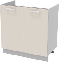 Шкаф под мойку Интерлиния Компо НШ80м-2дв (персидский жемчуг) -