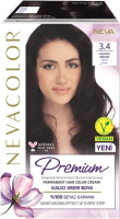 Крем-краска для волос Nevacolor Стойкая Prеmium 3.4 (каштан) - 