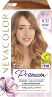 Крем-краска для волос Nevacolor Стойкая Prеmium 8.32 (медовая пена) - 