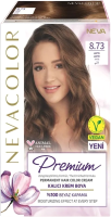Крем-краска для волос Nevacolor Стойкая Prеmium 8.73 (латте) - 