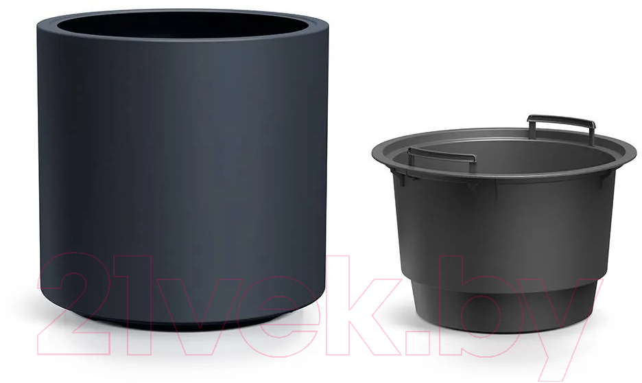 Кашпо Prosperplast Heos Cylinder / DBHER470-S433