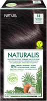 Крем-краска для волос Naturalis Vegan Intense Light Brown 5.0 (интенсивный светло-коричневый) - 
