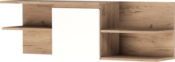 Полка Памир Гретта 1С (крафт золотой/белый)