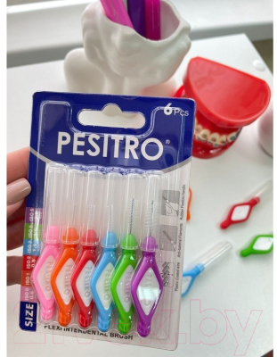 Ершики межзубные Pesitro Iso ассорти