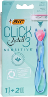 Бритвенный станок Bic Click Sensitive 3 (+ 2 кассеты) - 