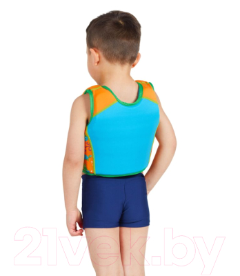 Жилет для плавания ZoggS Swimsure Jacket / 465526 (р.04-05Y, голубой/оранжевый)