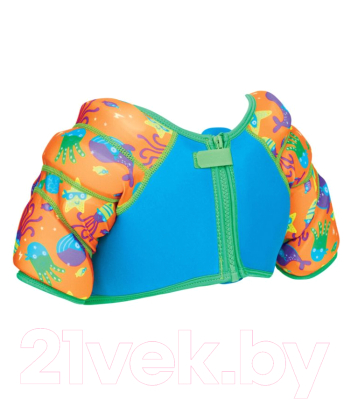 Жилет для плавания ZoggS Water Wings Vest / 465525 (р.04-05Y, голубой/оранжевый)