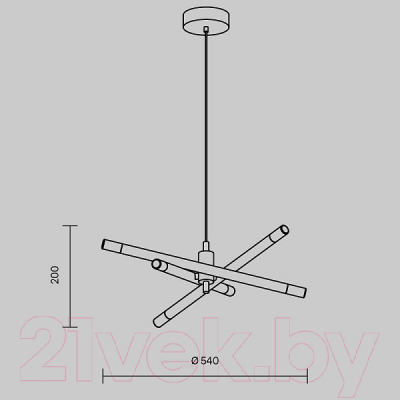 Люстра Freya Wands FR6130PL-L18B