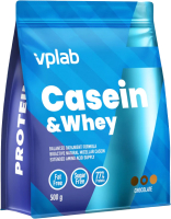 Протеин Vplab Casein & Whey (500г, шоколад) - 