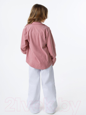 Рубашка детская Amarobaby Velvet / AB-OD23-V33/06-134  (розовый, р.134)