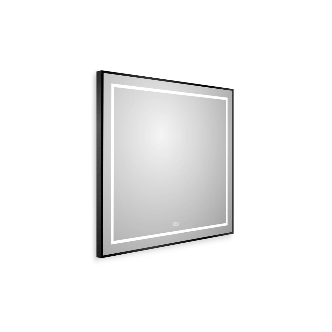 Зеркало BelBagno SPC-KRAFT-800-800-LED-TCH-WARM-NERO