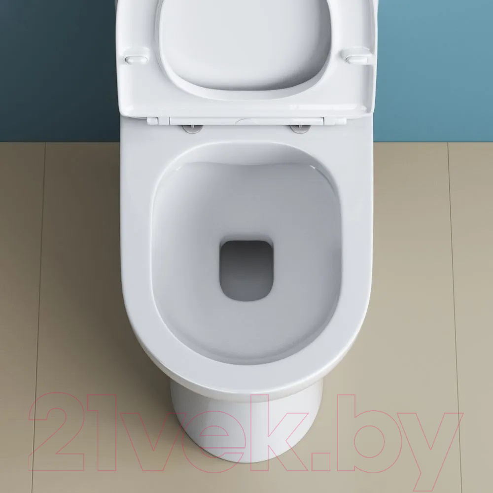 Унитаз напольный BelBagno BB045CPR/SC/BB045/051T