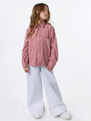 Рубашка детская Amarobaby Velvet / AB-OD23-V33/06-140  (розовый, р.140)