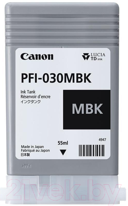 Картридж Canon PFI-030MBk (3488C001)