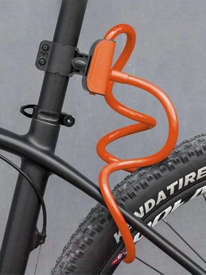 Велозамок RockBros RKS515 (оранжевый)