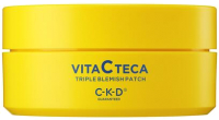 Патчи под глаза CKD Vita C Teca Triple Blemish Patch выравнивающие (60шт) - 