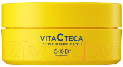 Патчи под глаза CKD Vita C Teca Triple Blemish Patch выравнивающие (60шт)