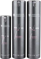 Набор косметики для лица Janssen Platinum Care Set Крем дневной+Крем ночной+Крем для век (50мл+50мл+15мл) - 
