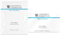 Маска для лица альгинатная Janssen Snow Algae Hydrating (10x15г) - 
