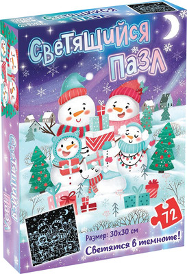 Пазл Puzzle Time Снеговички / 7697791 (72эл) -