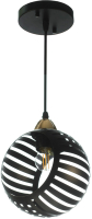 Потолочный светильник Aitin-Pro НСБ 01-60-101 / XA3228/1 (черный/золото) - 