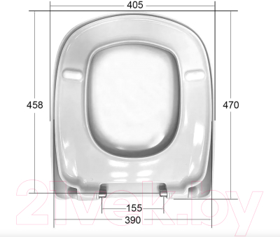 Сиденье для унитаза Haro Envy 535827