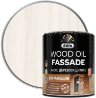 Масло для древесины Dufa Wood Oil Fassade (900мл, белый) - 